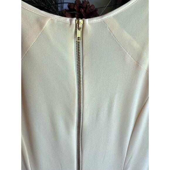 Gibson Latimer Size 8 Womens Tiered Dress Cream Lace Sleeveless-Not For Sale - Picture 15 of 17